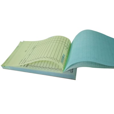 personalised business carbonless triplicate paper invoice book