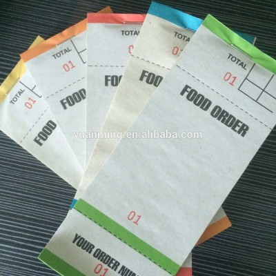 newsprint paper waiter order pads