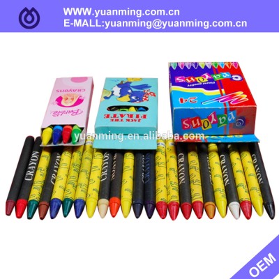 New Design Color Crayon for Children Non Toxic Crayon Wax Color