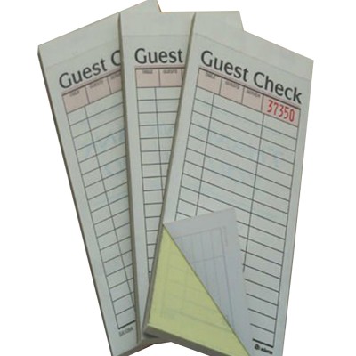 restaurant order pad book